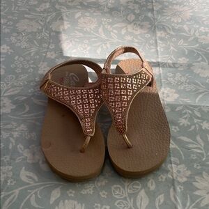 Rose Gold Sandals